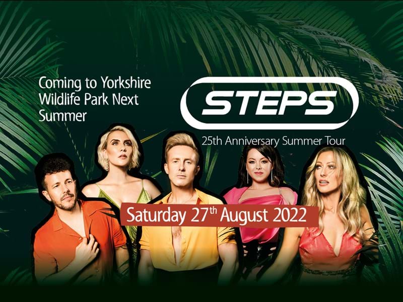 STEPS Live at Yorkshire Wildlife Park 2022