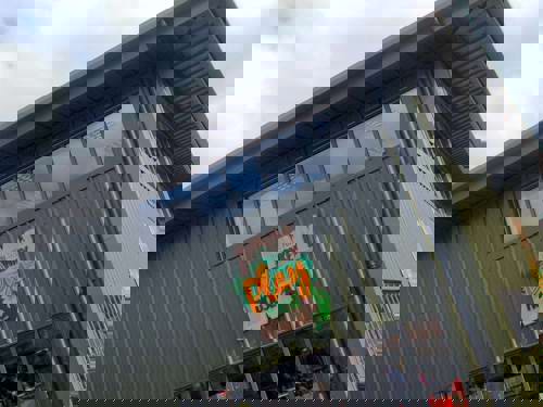 Play Areas Monkey Play House Outside Sign Shot 1