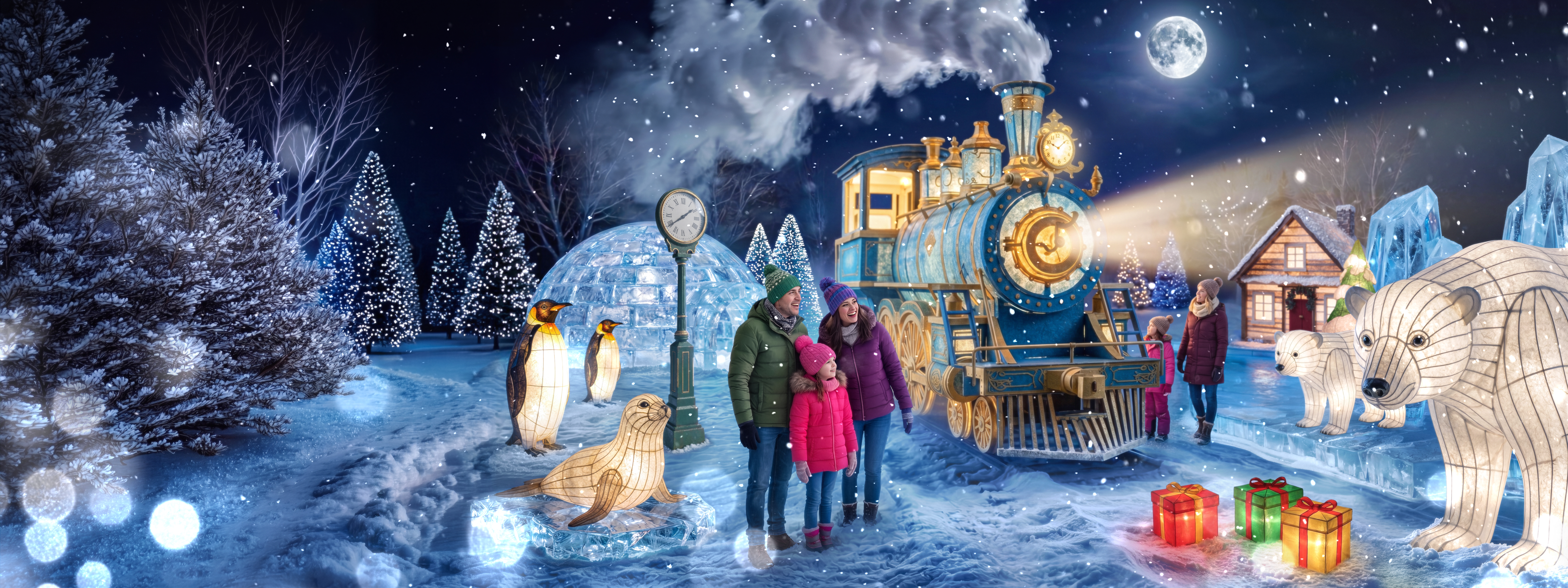 YWP Polar Bear Express Wide Landscape RGB