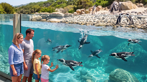 YWP Boulders Beach Penguins 1920X1080